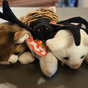 Ty Beanie Babies Set, Retired Collectible Plush Toys